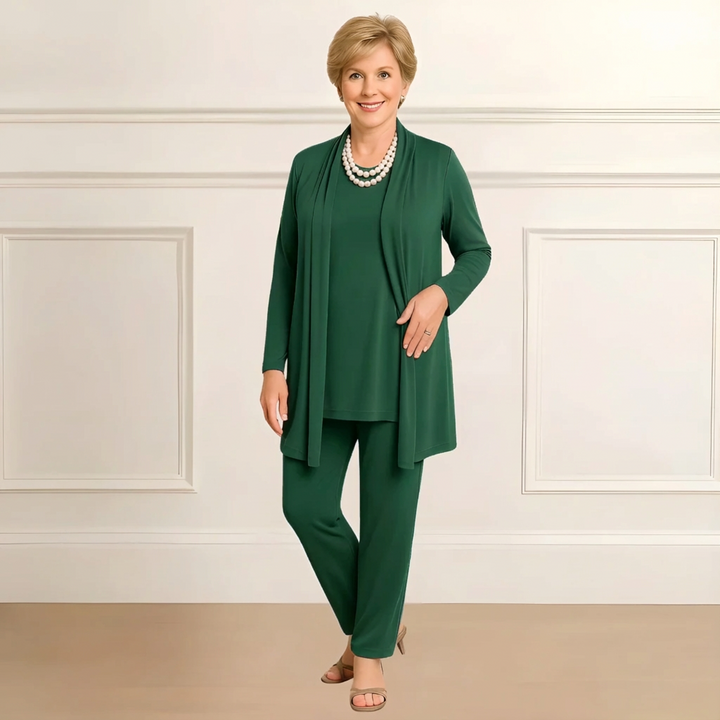 Cardigan and Pants Set | Cozy and Versatile | Perfect for Layering | Soft Knit Fabric