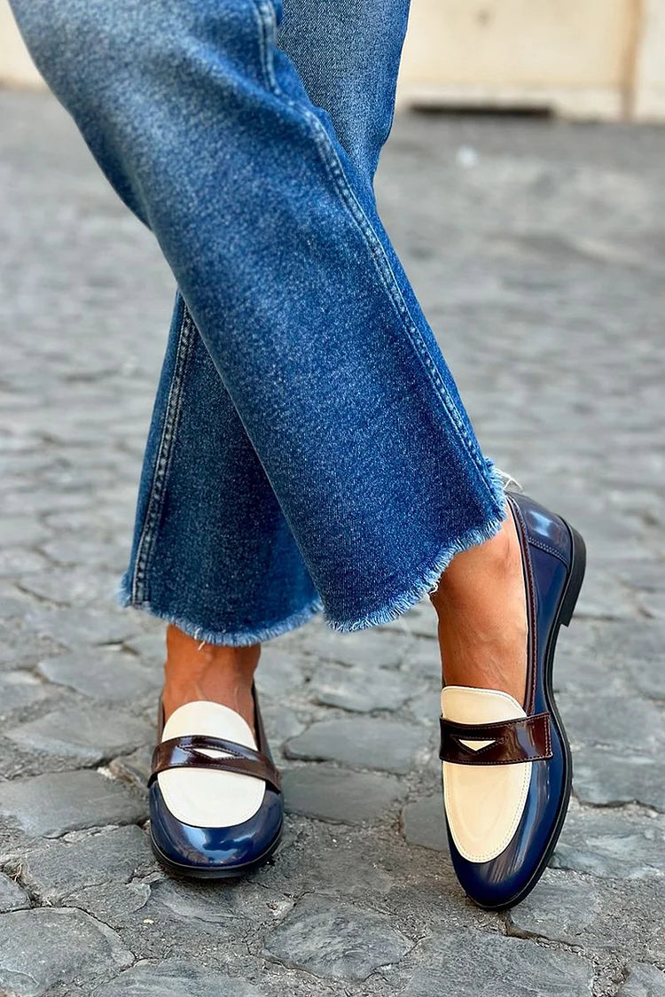 Two-Tone Loafer | Elegant Design | Versatile Footwear for Any Occasion | Comfortable and Chic