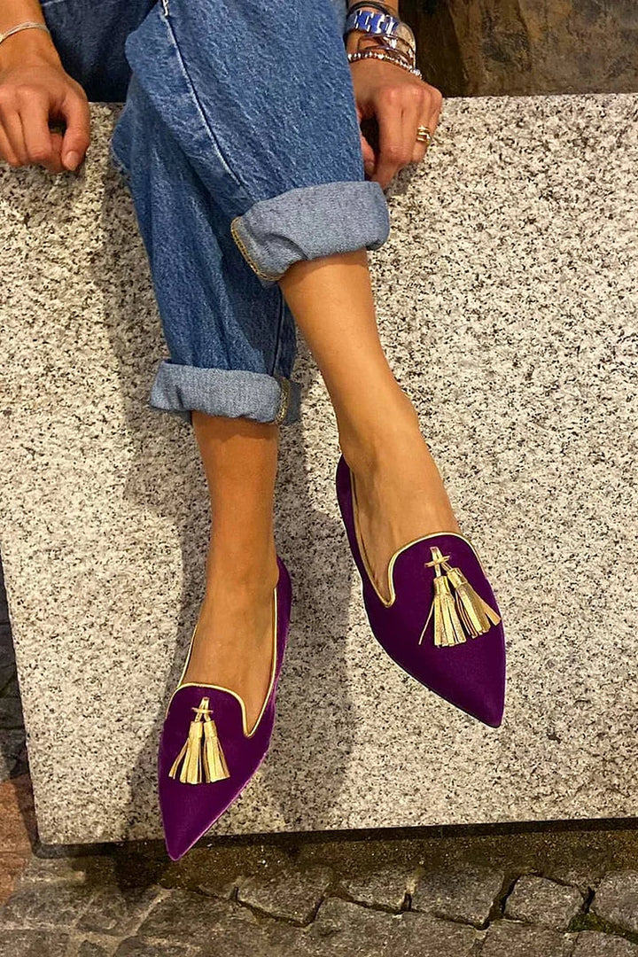 Loafer Shoes | Elegant Tassels | Comfortable Fit | Classic Leather Style