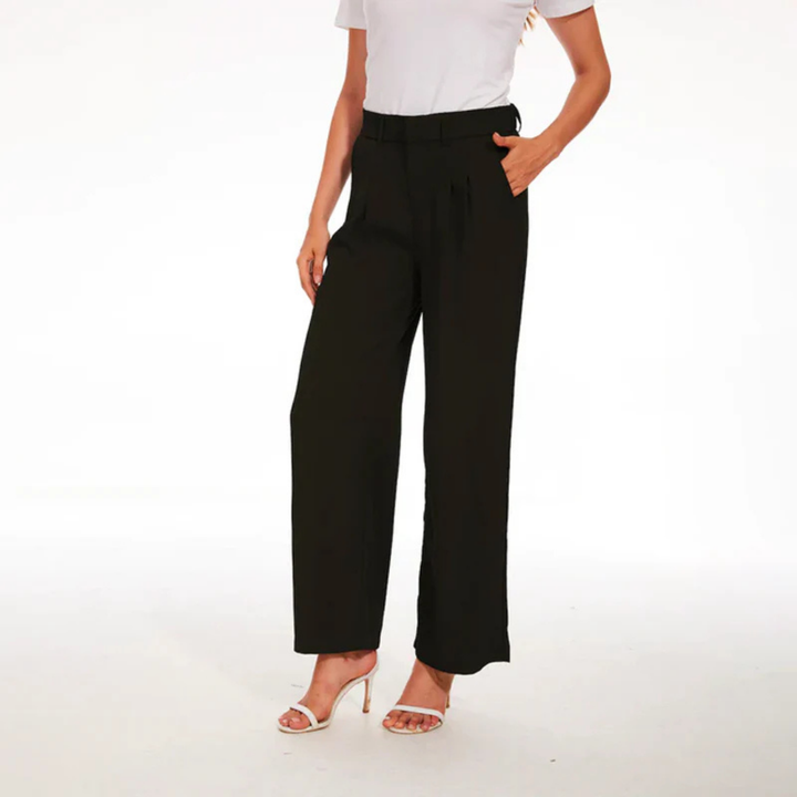 Women's Pants | High Waist Design | Comfortable Wide Leg Fit | Perfect for Casual Outings