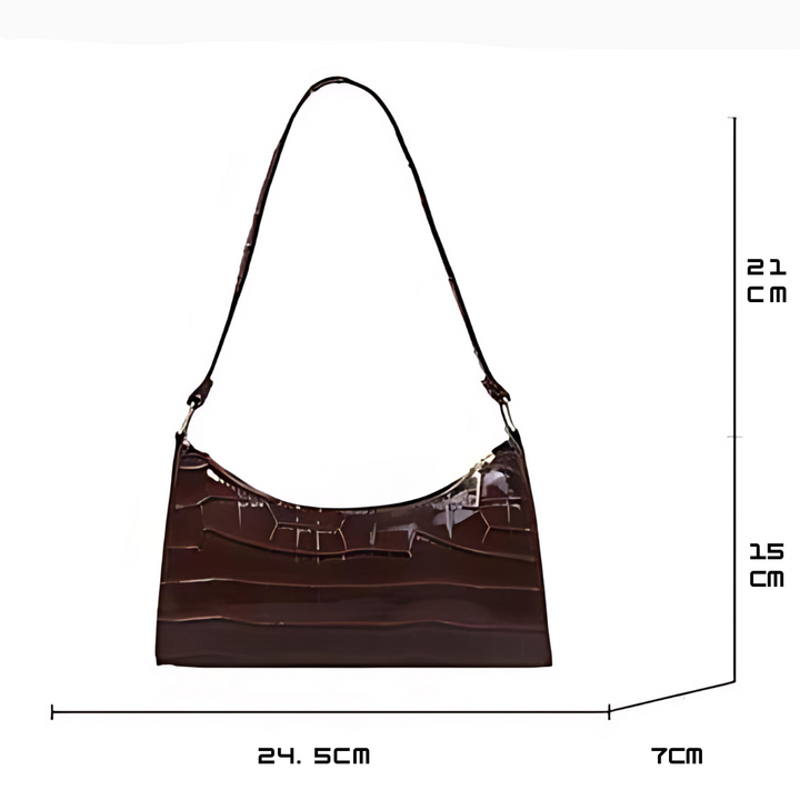 Shiny Leather Bag | Elegant Design | Perfect for Everyday Use | Versatile and Durable Style