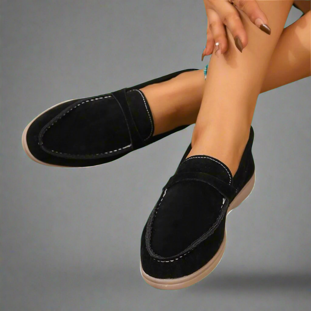Classic Slip-On Loafers | Comfortable Everyday Footwear | Versatile for Work or Casual Wear | Premium Leather Design