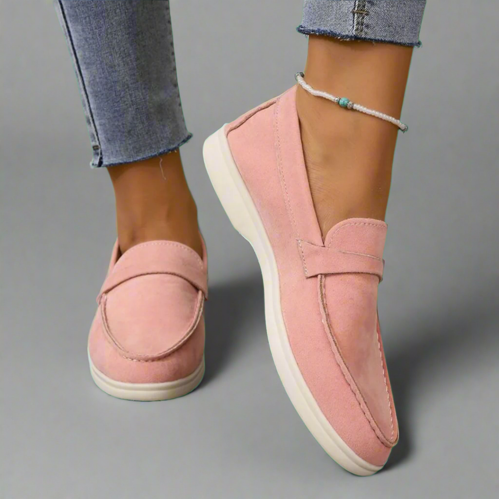 Classic Slip-On Loafers | Comfortable Fit | Versatile for Everyday Wear | Durable Leather Material