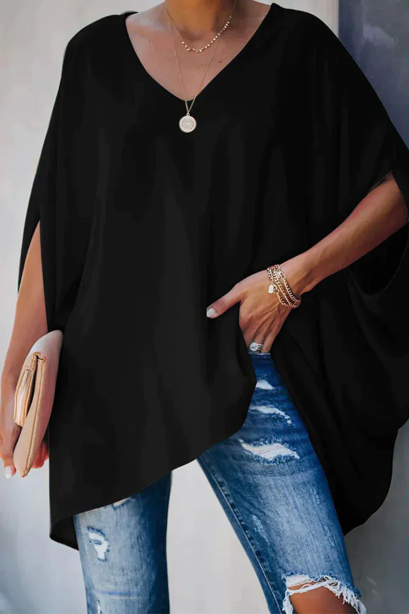 Loose Women's Blouse | Elegant Summer Design | Breathable and Comfortable | Perfect for Warm Weather