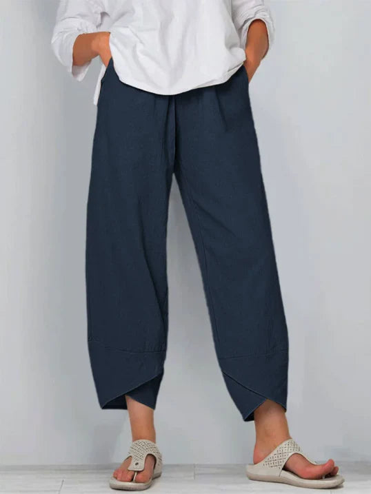 Women's Summer Pants | Cropped Leg | Airy Fit | Casual Look