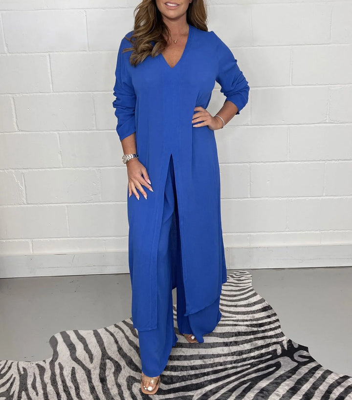 Women's Lassig Two-Piece Set | Long Top and Pants