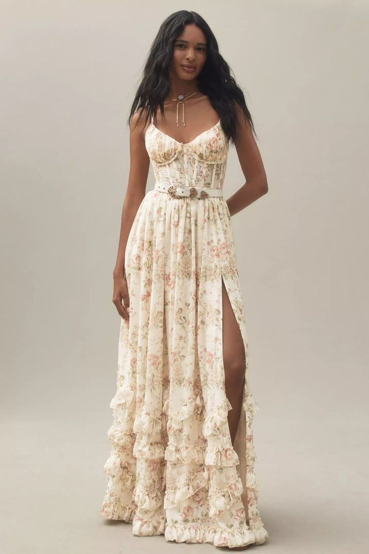 Floral Summer Dress | Lightweight and Breezy | Perfect for Warm Weather | Comfortable Cotton Blend