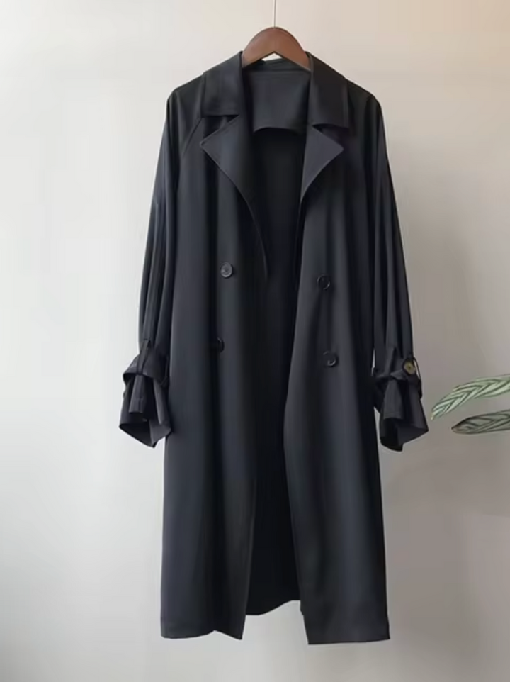 Women's Long Waterproof Trench Coat | Casual