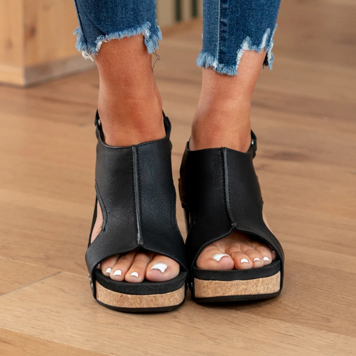 Wedge Sandals | Soft Suede Material | Comfortable All-Day Wear | Perfect for Summer Outfits