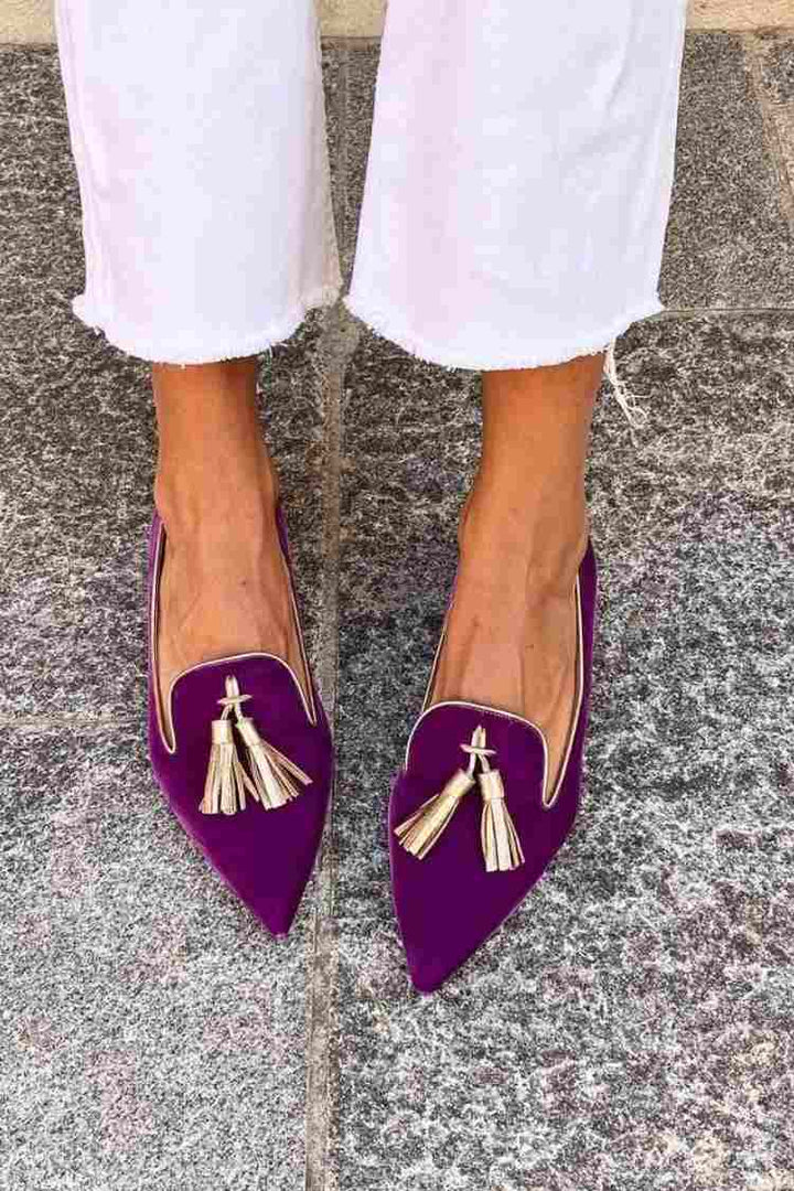 Loafer Shoes | Elegant Tassels | Comfortable Fit | Classic Leather Style