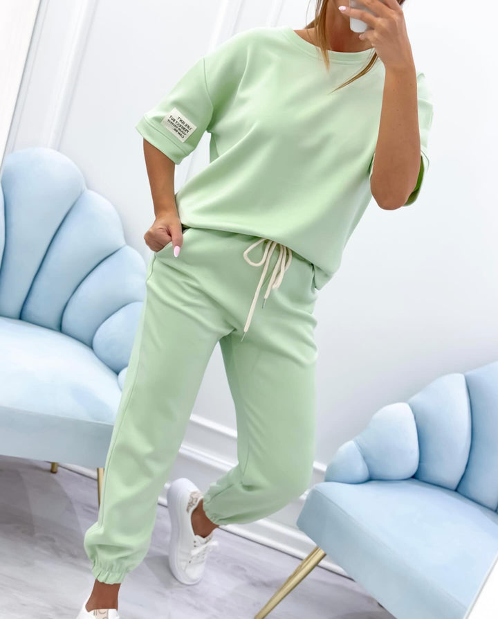 Short Sleeve Set | Comfortable Fit | Perfect for Everyday Wear | Casual Cotton Blend