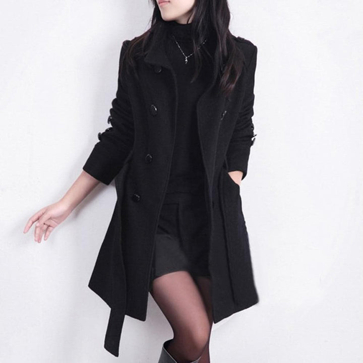 Women's Stylish Trench Coat | Waist Belt