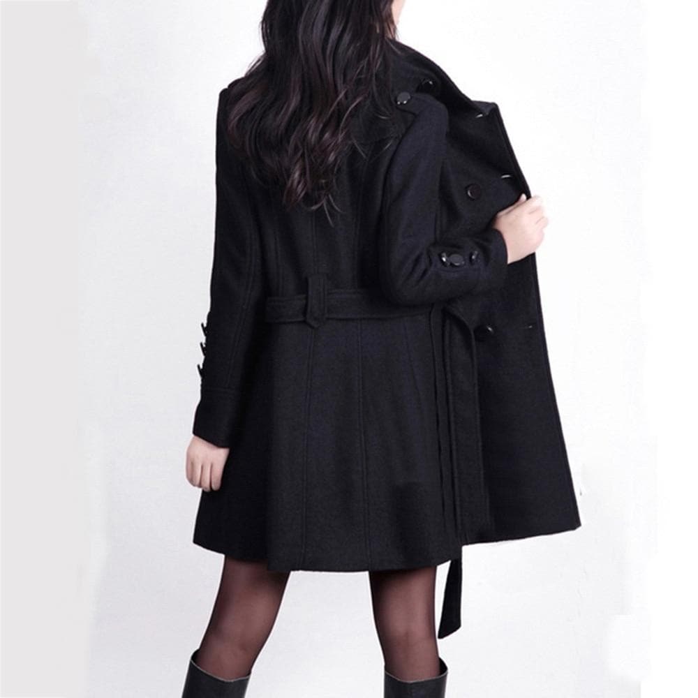 Women's Stylish Trench Coat | Waist Belt