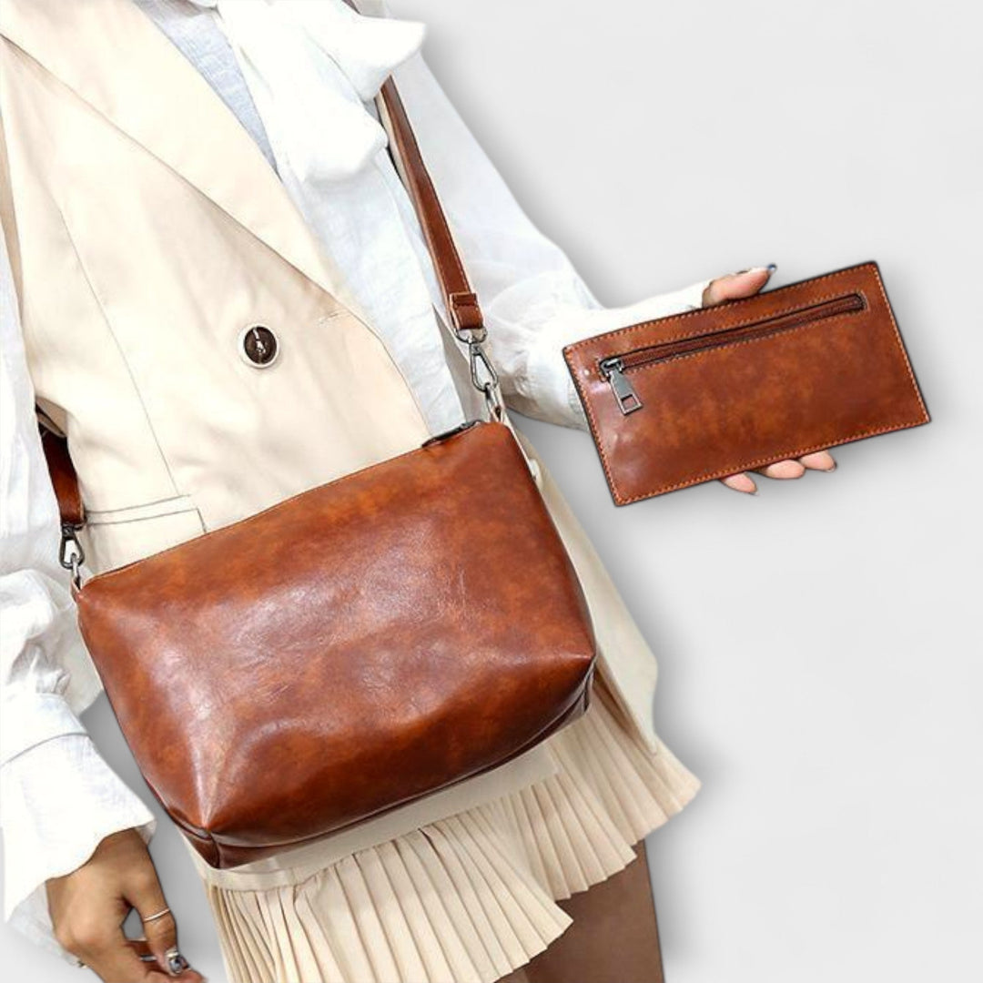 Vintage Bag Set | 4-Piece Collection | Timeless Design for Everyday Use | Durable Fabric