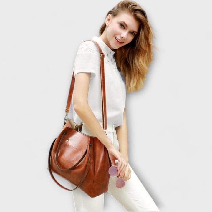 Vintage Bag Set | 4-Piece Collection | Timeless Design for Everyday Use | Durable Fabric