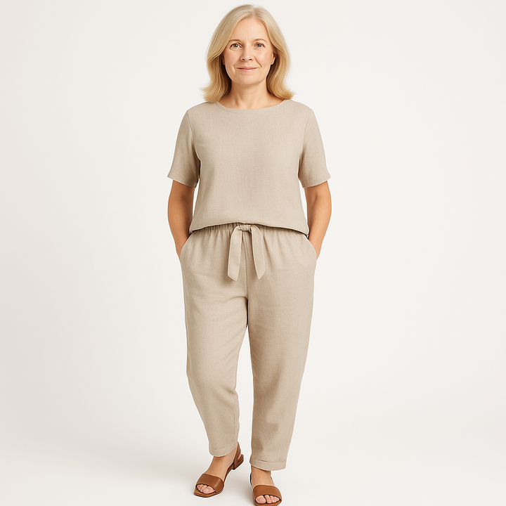 Women’s Summer 2-Piece Set | Elegant Design | Perfect for Warm Weather | Lightweight and Comfortable