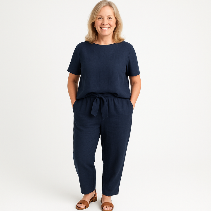 Women’s Summer 2-Piece Set | Elegant Design | Perfect for Warm Weather | Lightweight and Comfortable