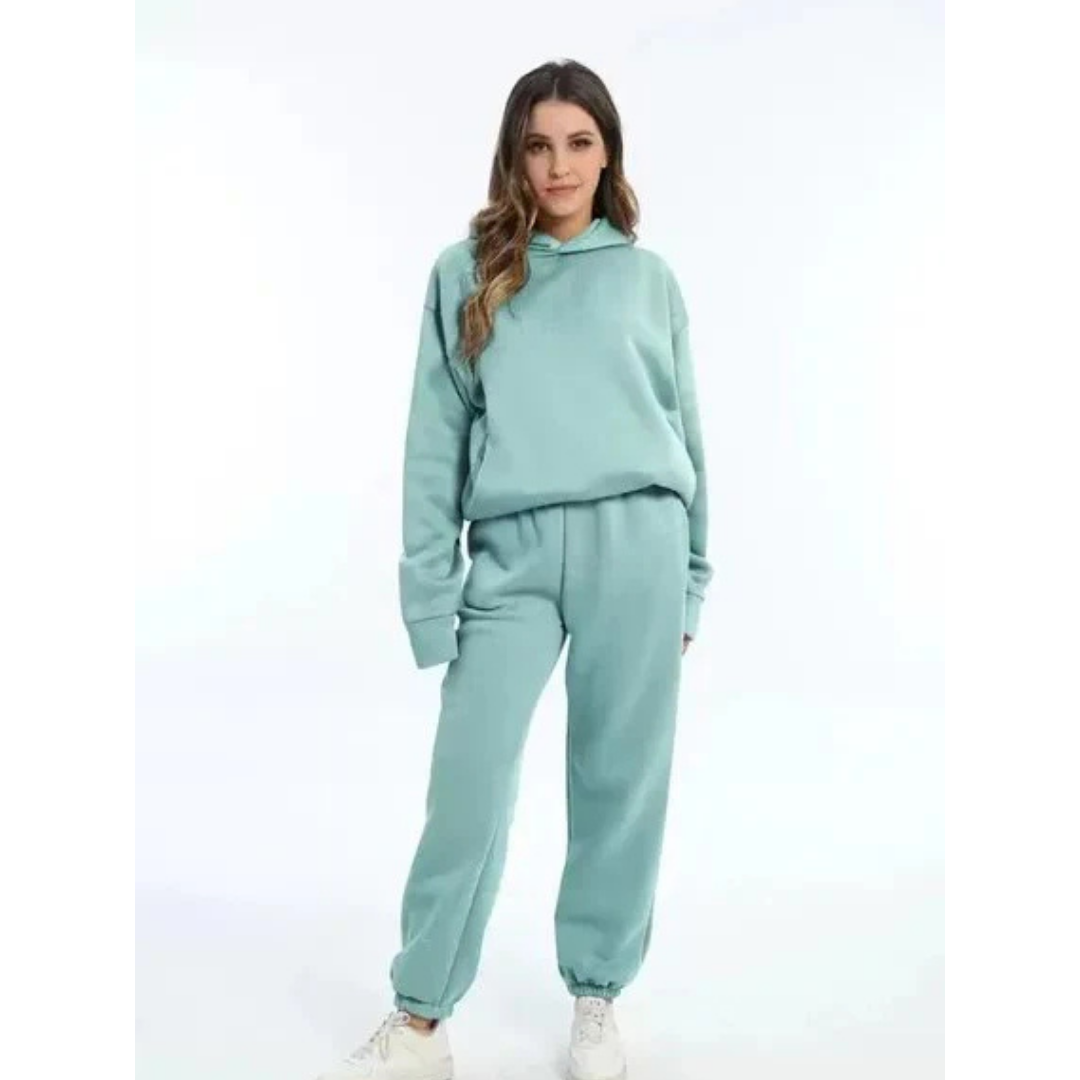 Two-piece oversized training set for women | Casual