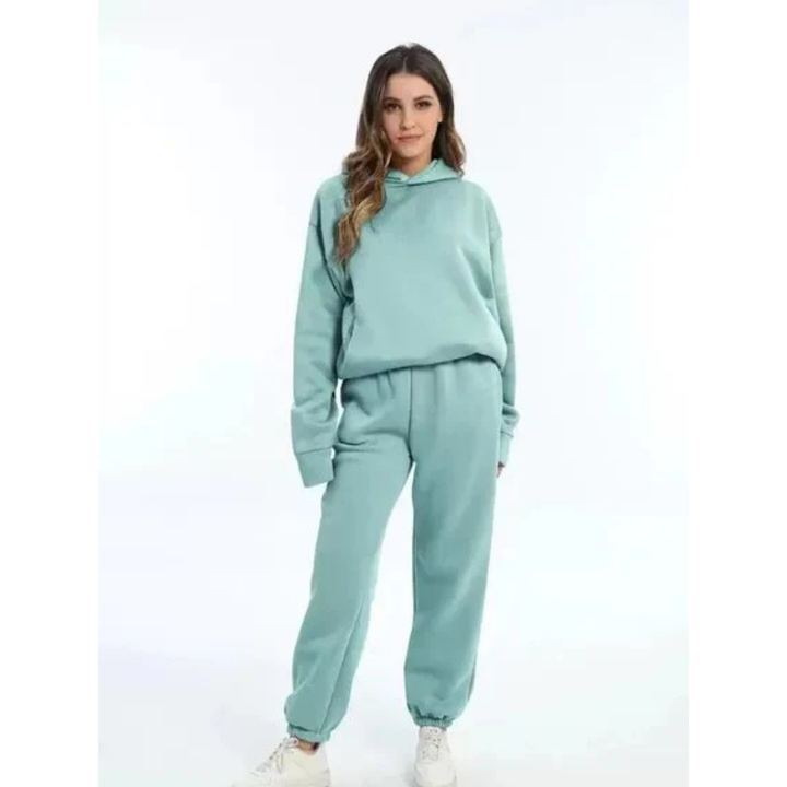 Two-piece oversized training set for women | Casual