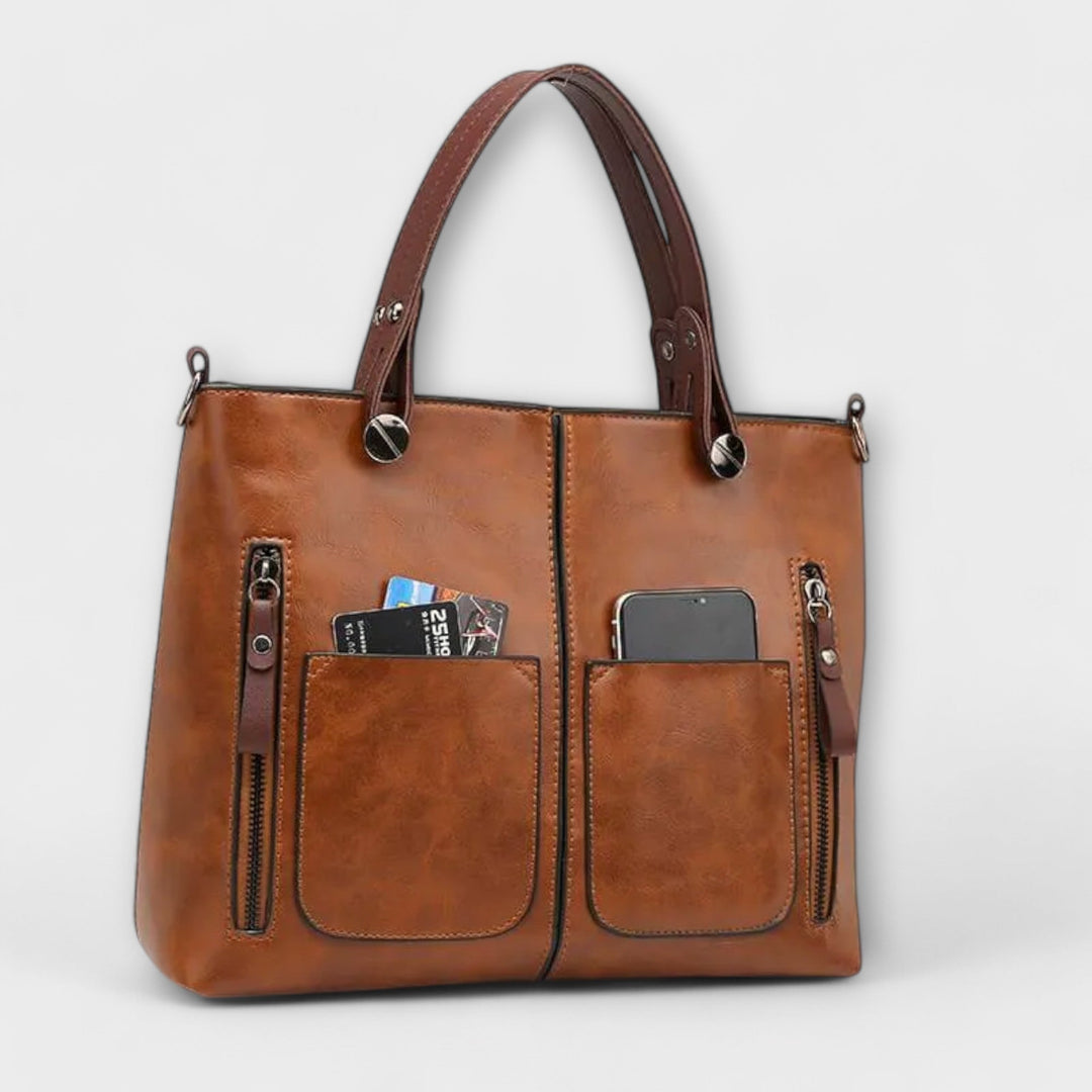 Leather Bag | Elegant Design | Versatile for Any Occasion | Premium Quality Material