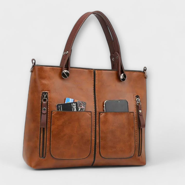 Leather Bag | Elegant Design | Versatile for Any Occasion | Premium Quality Material