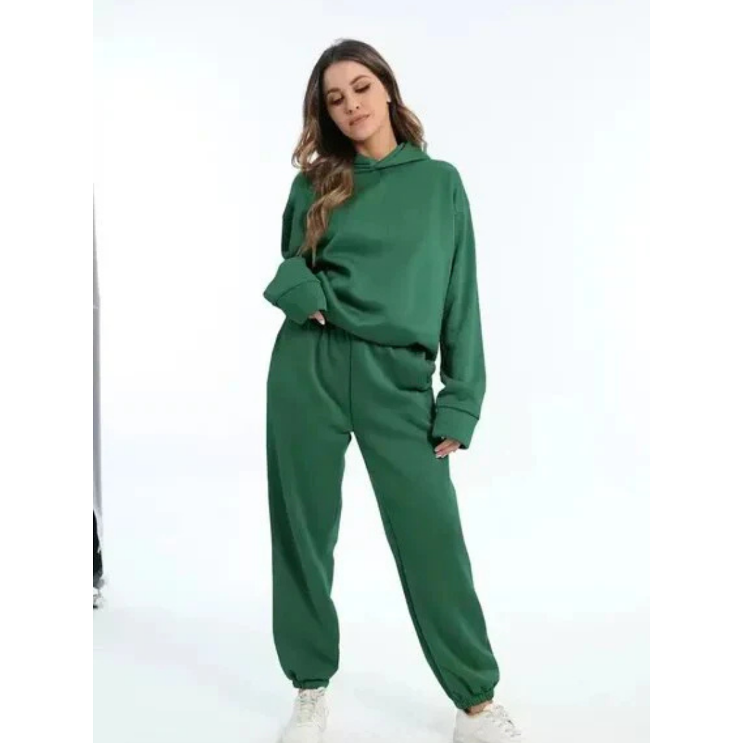 Two-piece oversized training set for women | Casual
