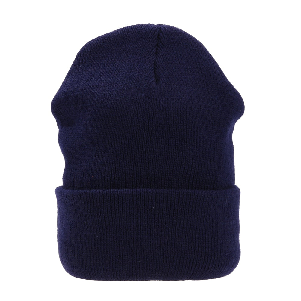 Women's knit beanie hat in four colors