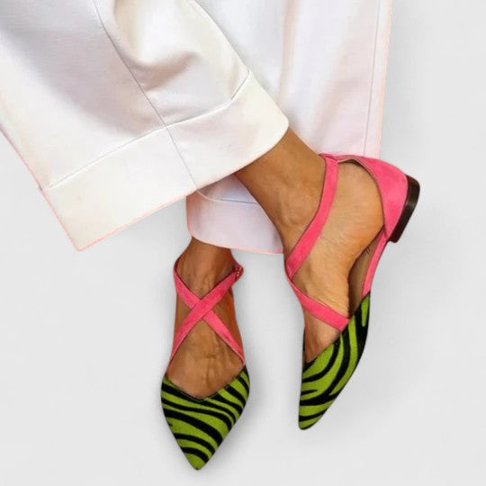 Ballerina Flats | Elegant Design with Straps | Comfortable All-Day Wear | Classic Style