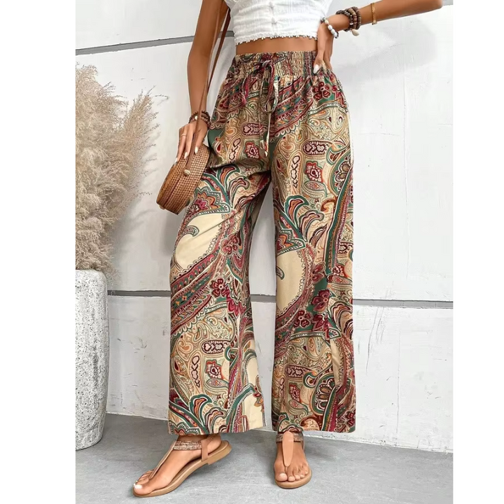 Women's Pants | Boho Style | Wide Leg | Airy Look