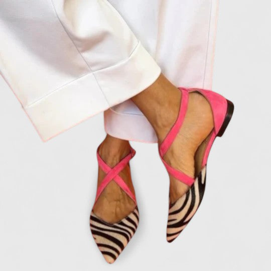 Ballerina Flats | Elegant Design with Straps | Comfortable All-Day Wear | Classic Style