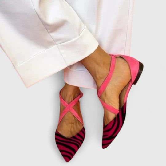 Ballerina Flats | Elegant Design with Straps | Comfortable All-Day Wear | Classic Style