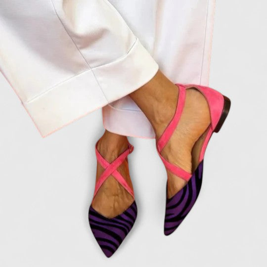 Ballerina Flats | Elegant Design with Straps | Comfortable All-Day Wear | Classic Style