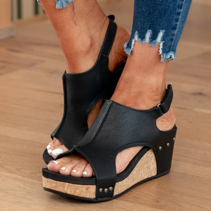 Wedge Sandals | Soft Suede Material | Comfortable All-Day Wear | Perfect for Summer Outfits