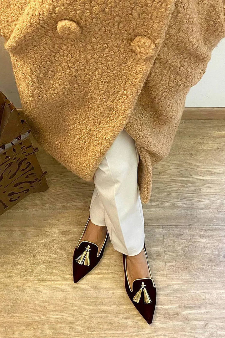 Loafer Shoes | Elegant Tassels | Comfortable Fit | Classic Leather Style