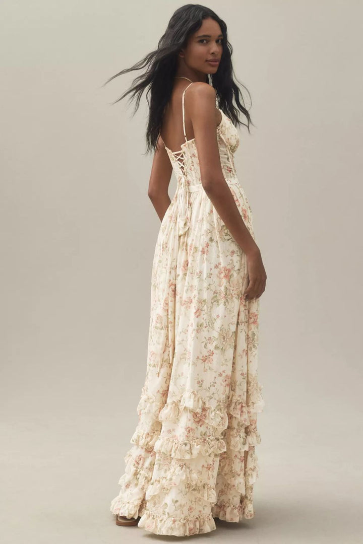 Floral Summer Dress | Lightweight and Breezy | Perfect for Warm Weather | Comfortable Cotton Blend