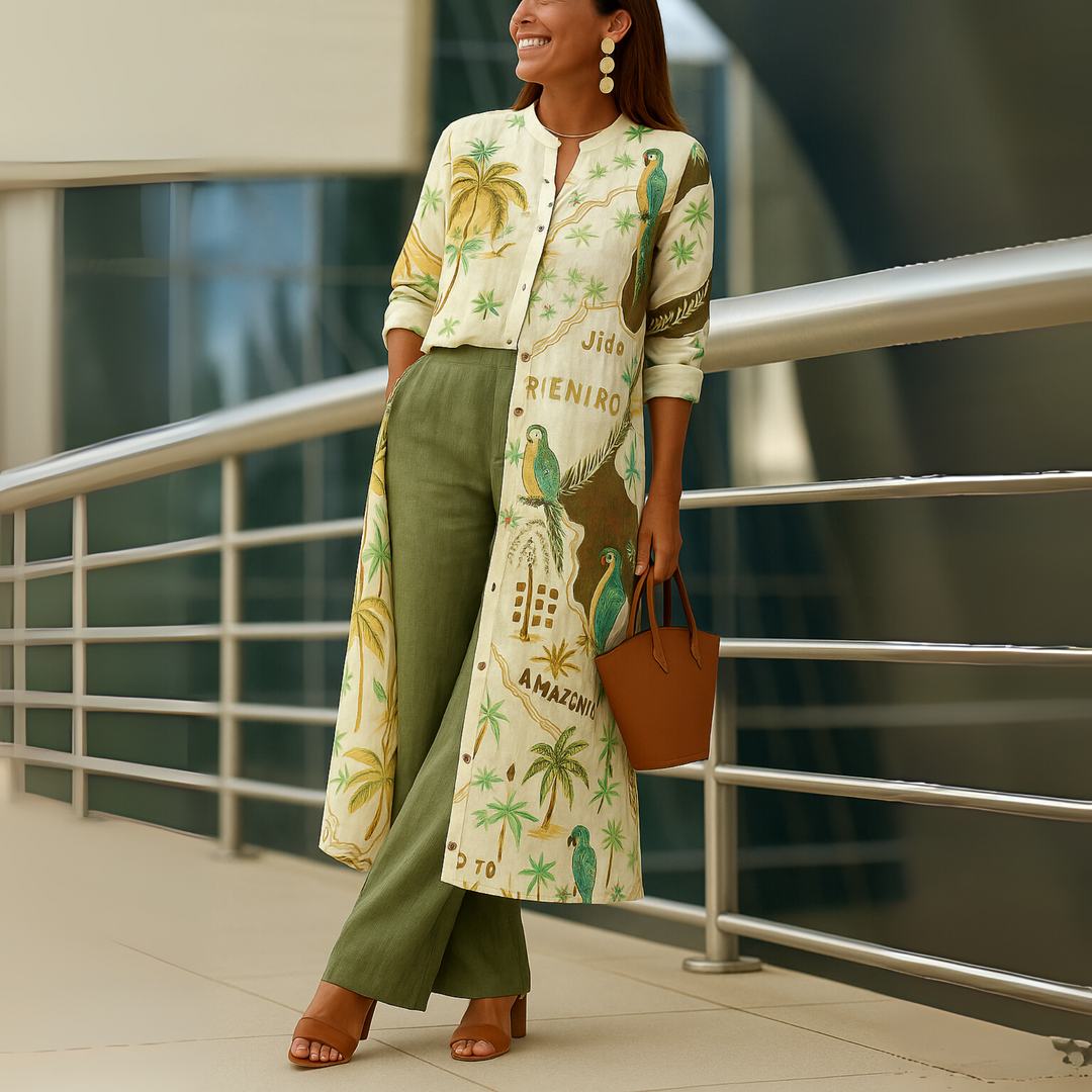 Summer Set | Chic Design | Perfect for Warm Weather | Lightweight Fabric