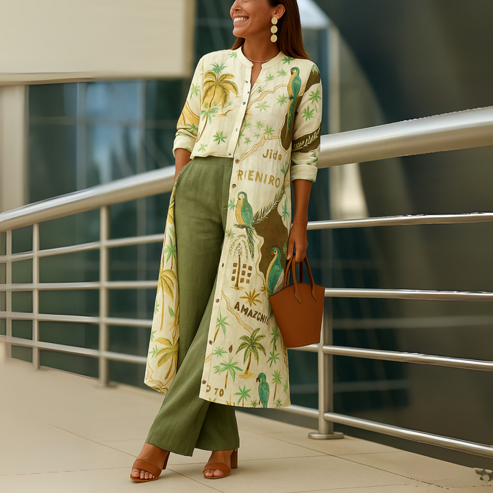 Summer Set | Chic Design | Perfect for Warm Weather | Lightweight Fabric