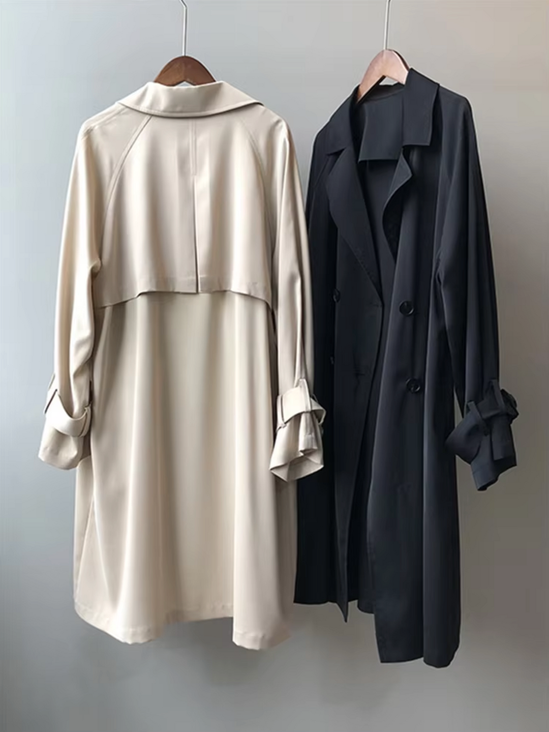 Women's Long Waterproof Trench Coat | Casual