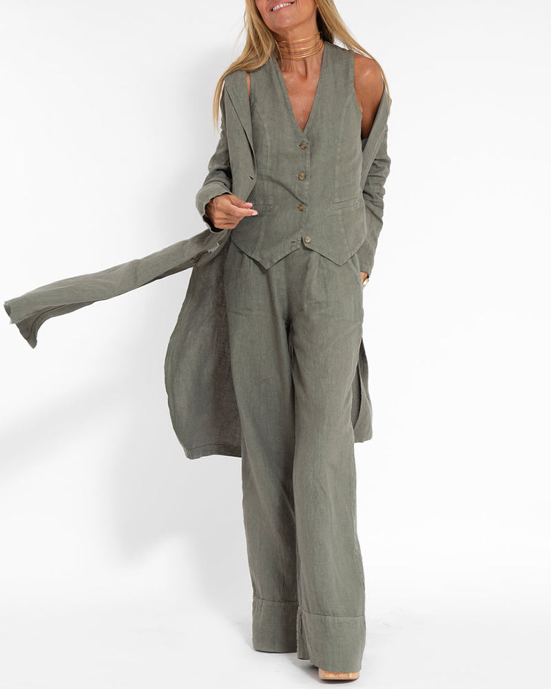 Women's Casual Two-Piece Set | Lightweight and Breathable | Perfect for Summer Outings and Relaxation