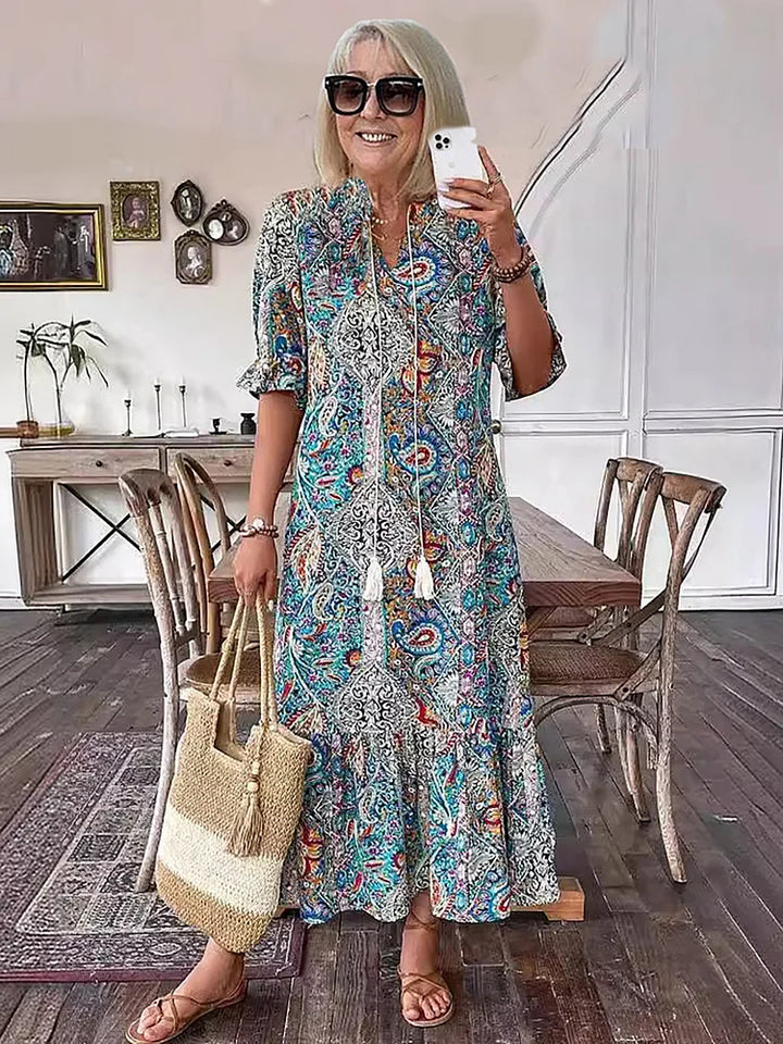 Maxi Dress | Flattering Silhouette | Perfect for Any Occasion | Lightweight Fabric