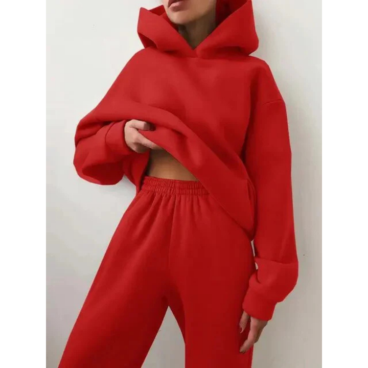 Oversized Training Set for Women | Comfortable Two-Piece Design | Perfect for Casual Wear | Soft and Breathable Fabric