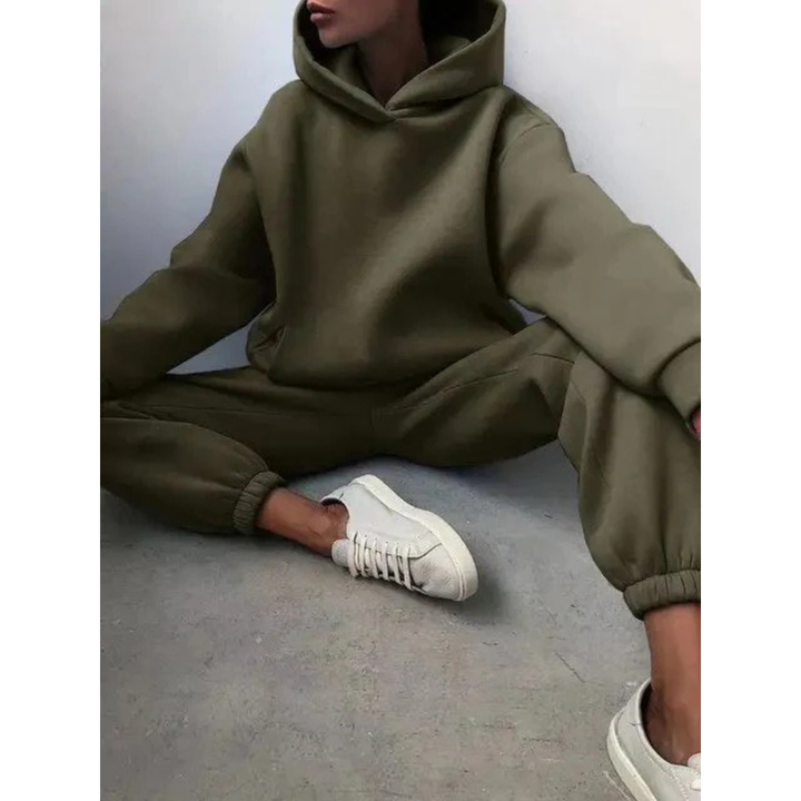 Two-piece oversized training set for women | Casual