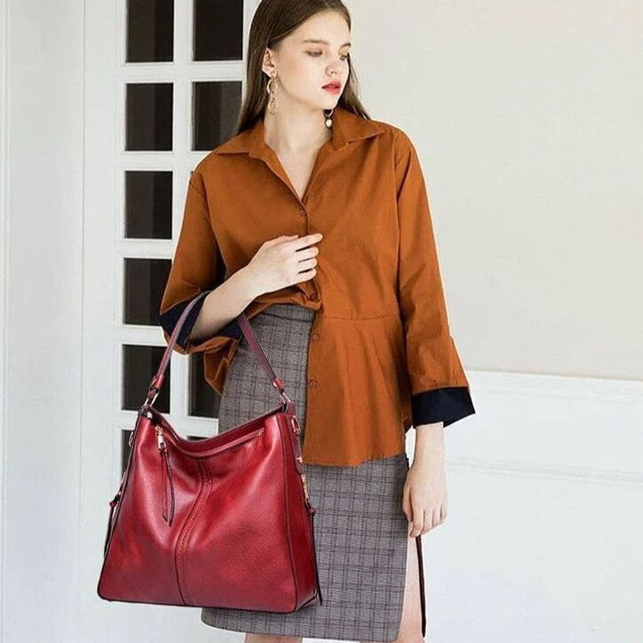 Leather Tote Bag | Spacious Design | Perfect for Work or Travel | Durable and Elegant