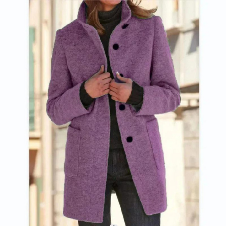 Genesis | Women's Winter Button Down Down Coat | Casual