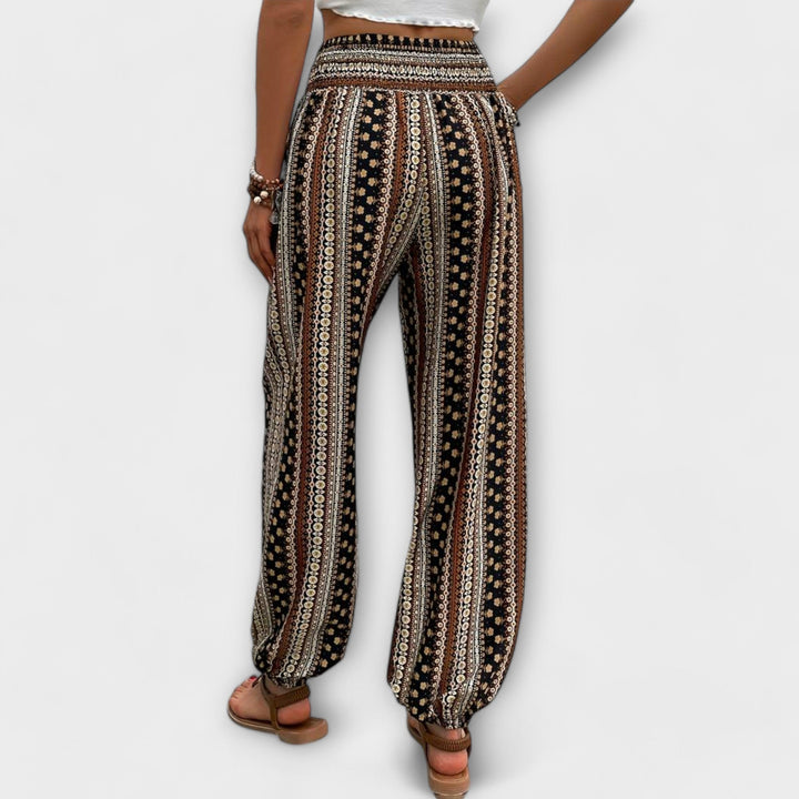 Ethnic Print Pants | Unique Pattern Design | Comfortable Fit | Lightweight Cotton Fabric
