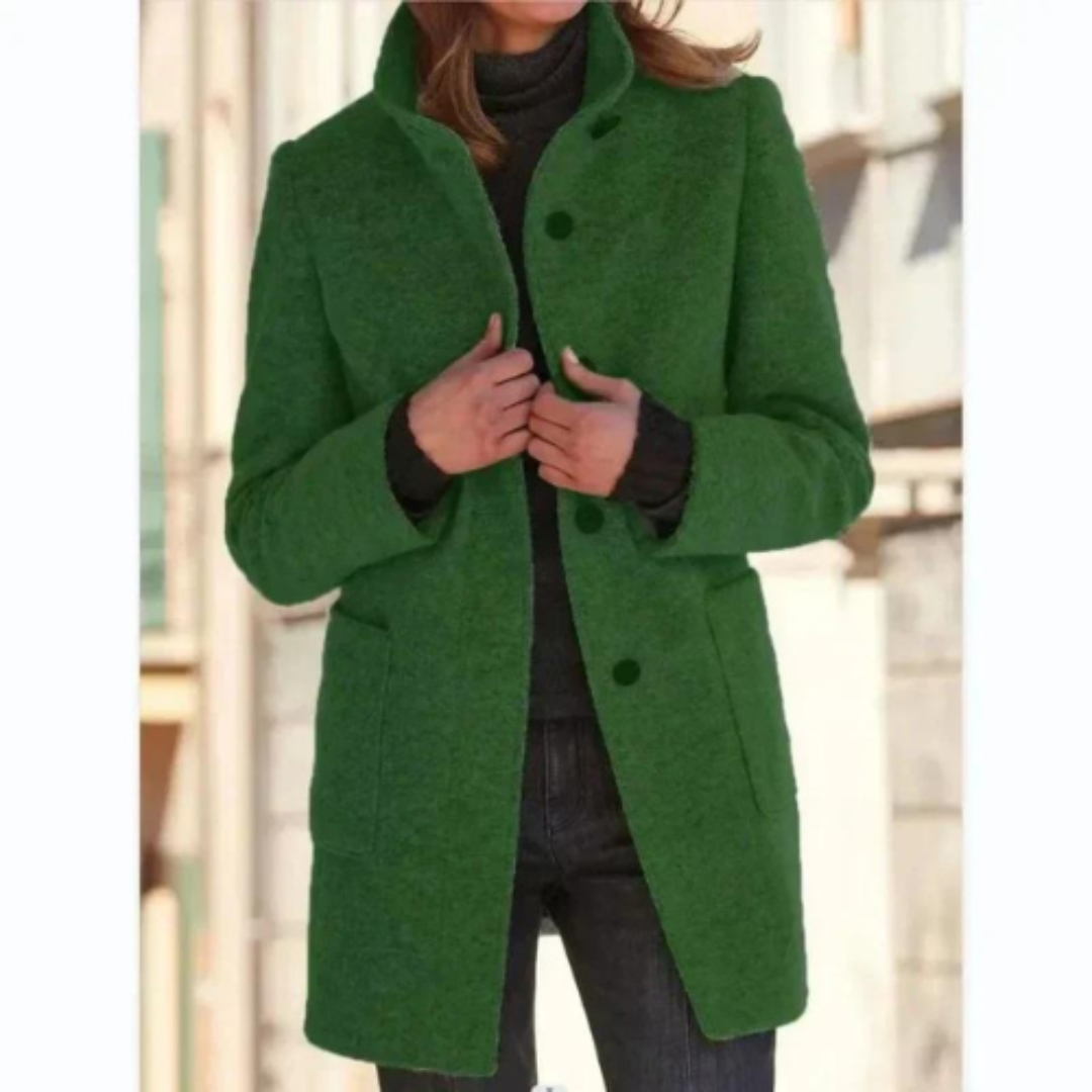 Genesis | Women's Winter Button Down Down Coat | Casual