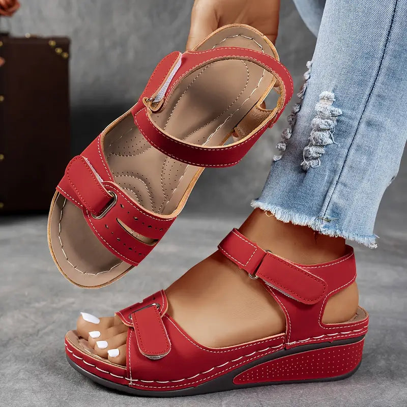 Orthopedic Sandals | Comfortable Wedge Heel | Supportive Design for All-Day Wear | Casual Footwear