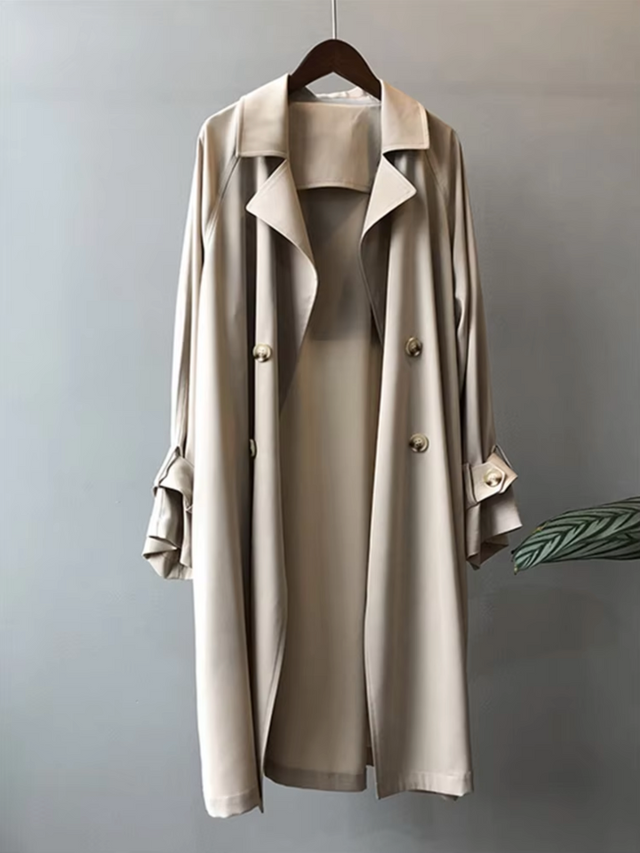Women's Long Waterproof Trench Coat | Casual