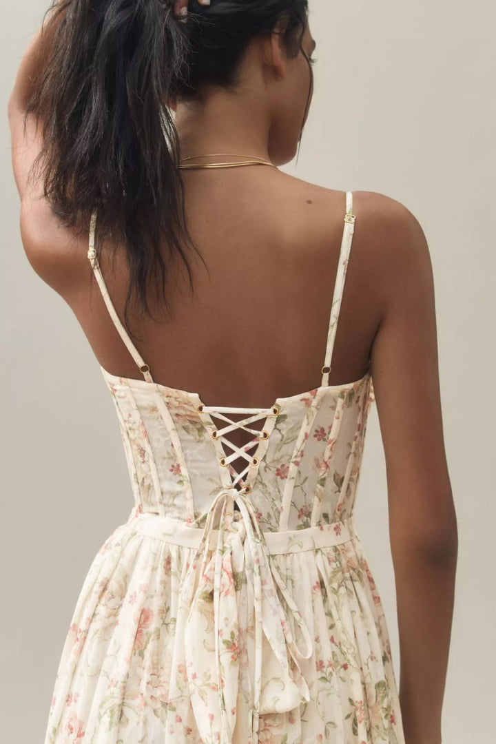 Floral Summer Dress | Lightweight and Breezy | Perfect for Warm Weather | Comfortable Cotton Blend