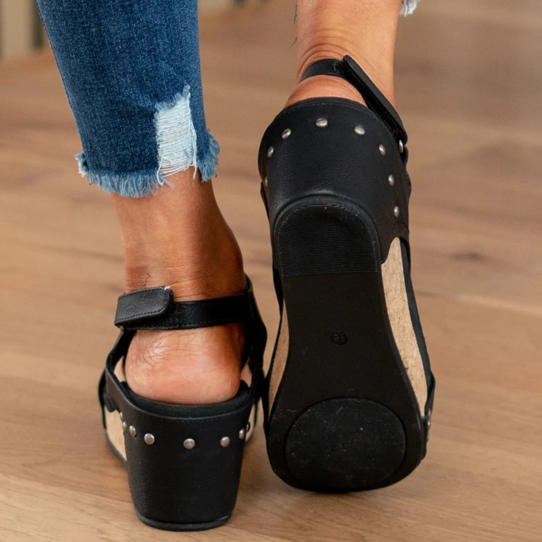 Wedge Sandals | Soft Suede Material | Comfortable All-Day Wear | Perfect for Summer Outfits